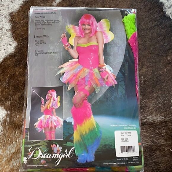 New Dreamgirl Rainbow Fairy   Small - Picture 4 of 8